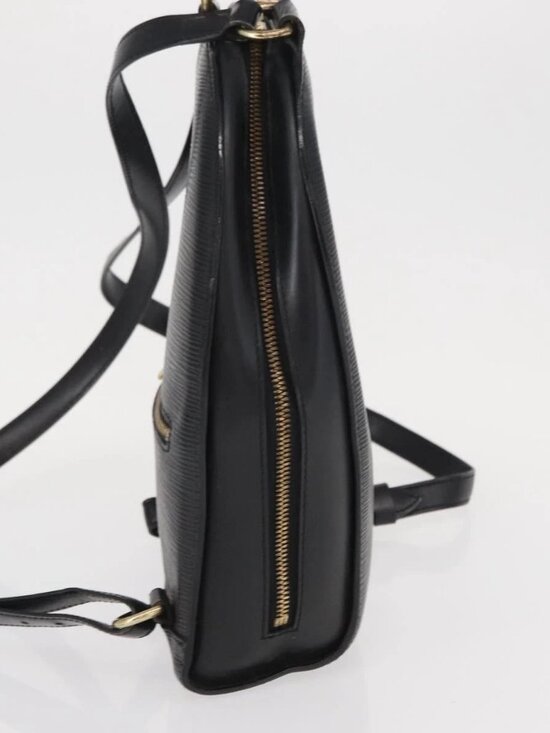 LOUIS VUITTON Epi Mabillon Backpack Black M52232 LV Auth 159708 main image 11
